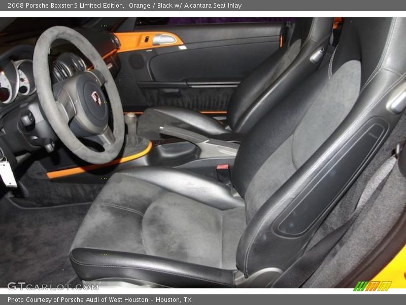 Orange / Black w/ Alcantara Seat Inlay 2008 Porsche Boxster S Limited Edition