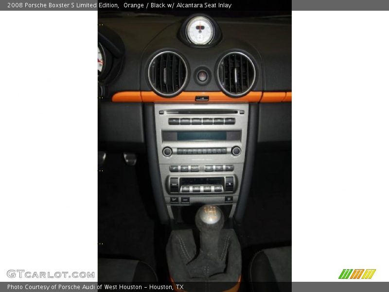 Orange / Black w/ Alcantara Seat Inlay 2008 Porsche Boxster S Limited Edition