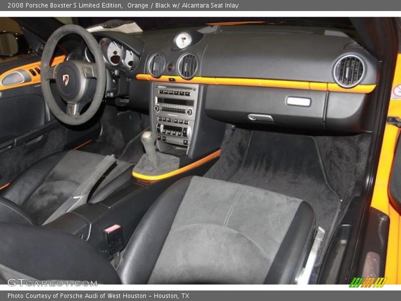 Orange / Black w/ Alcantara Seat Inlay 2008 Porsche Boxster S Limited Edition