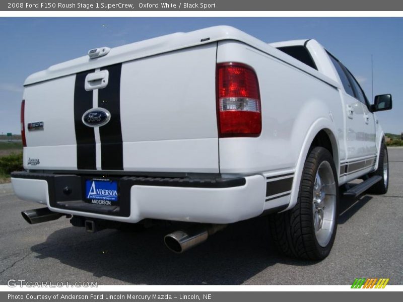 Oxford White / Black Sport 2008 Ford F150 Roush Stage 1 SuperCrew