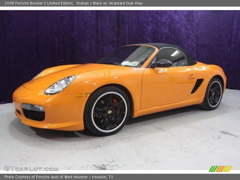 Orange / Black w/ Alcantara Seat Inlay 2008 Porsche Boxster S Limited Edition
