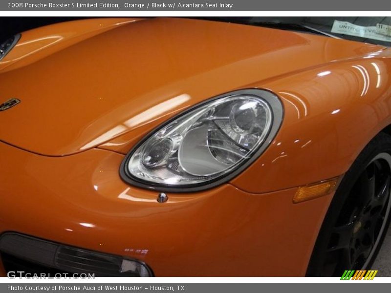Orange / Black w/ Alcantara Seat Inlay 2008 Porsche Boxster S Limited Edition