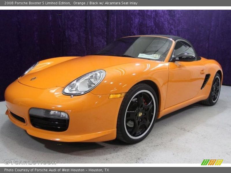 Orange / Black w/ Alcantara Seat Inlay 2008 Porsche Boxster S Limited Edition
