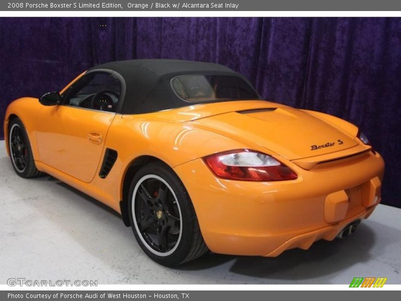 Orange / Black w/ Alcantara Seat Inlay 2008 Porsche Boxster S Limited Edition