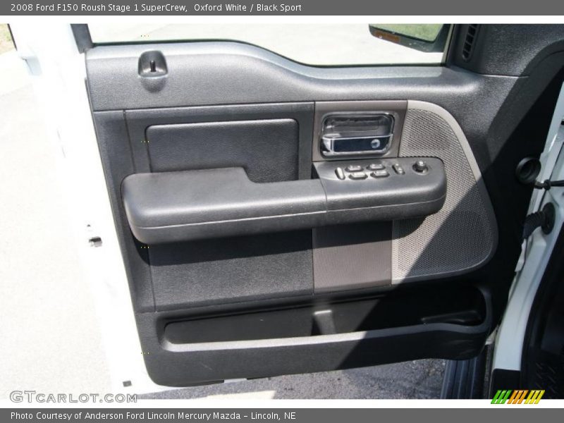 Oxford White / Black Sport 2008 Ford F150 Roush Stage 1 SuperCrew