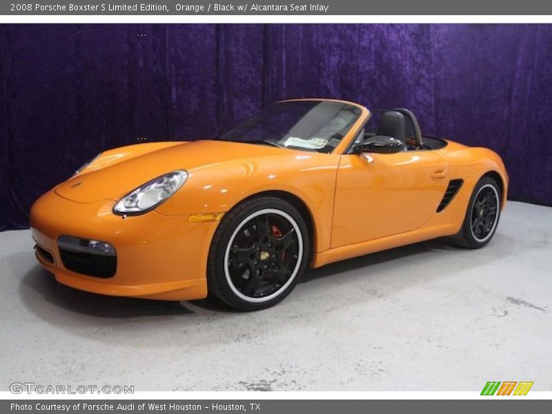 Orange / Black w/ Alcantara Seat Inlay 2008 Porsche Boxster S Limited Edition