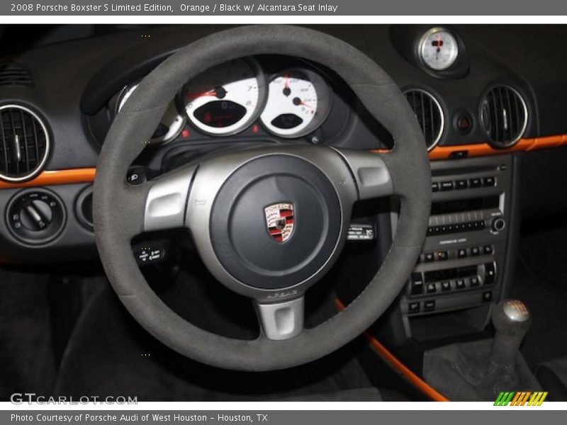 Orange / Black w/ Alcantara Seat Inlay 2008 Porsche Boxster S Limited Edition