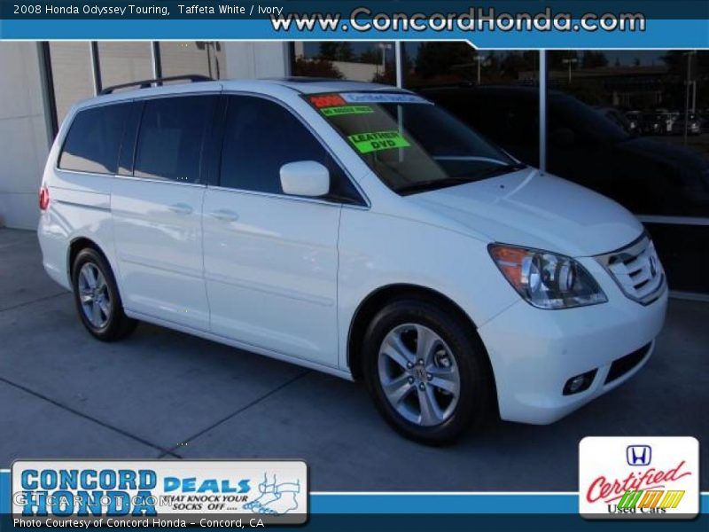 Taffeta White / Ivory 2008 Honda Odyssey Touring