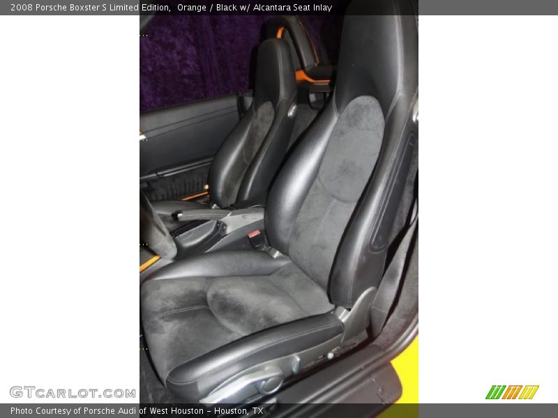 Orange / Black w/ Alcantara Seat Inlay 2008 Porsche Boxster S Limited Edition