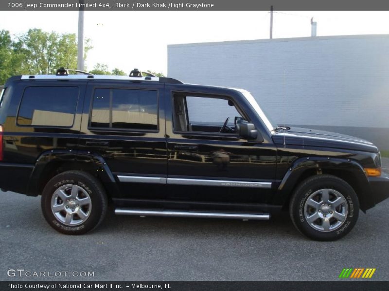Black / Dark Khaki/Light Graystone 2006 Jeep Commander Limited 4x4
