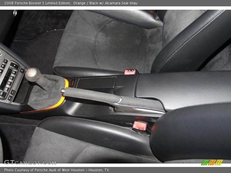 Orange / Black w/ Alcantara Seat Inlay 2008 Porsche Boxster S Limited Edition