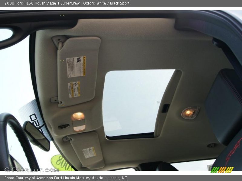 Oxford White / Black Sport 2008 Ford F150 Roush Stage 1 SuperCrew
