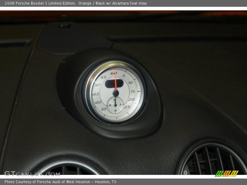 Orange / Black w/ Alcantara Seat Inlay 2008 Porsche Boxster S Limited Edition