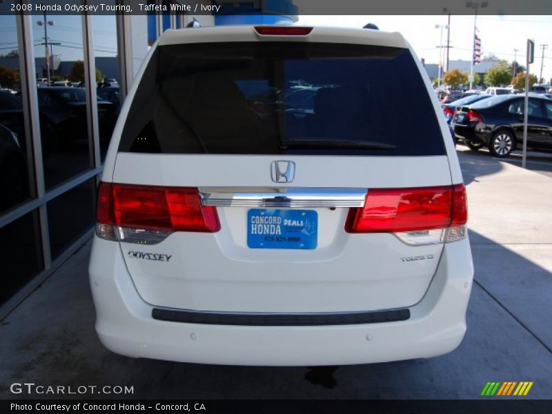 Taffeta White / Ivory 2008 Honda Odyssey Touring