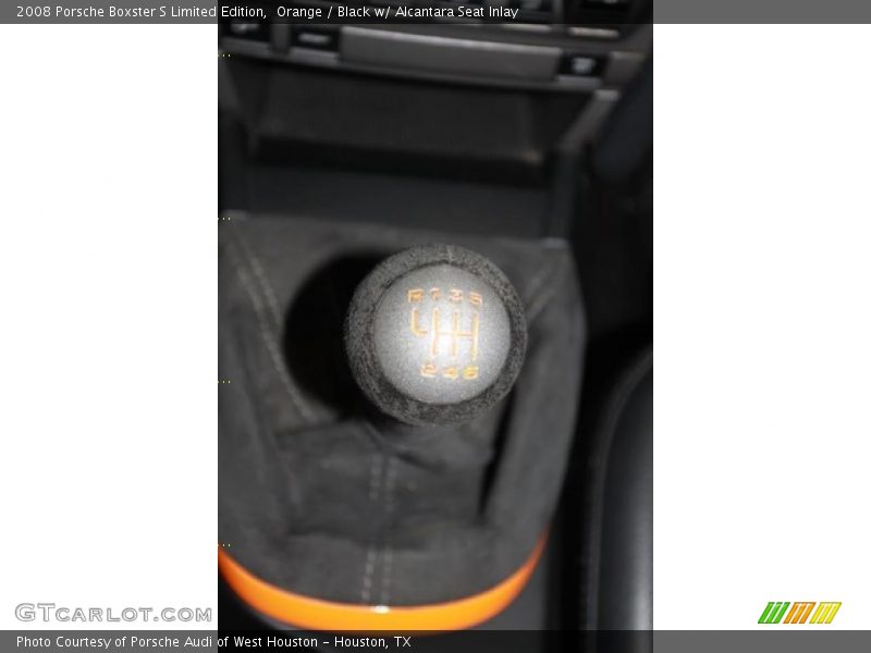 Orange / Black w/ Alcantara Seat Inlay 2008 Porsche Boxster S Limited Edition