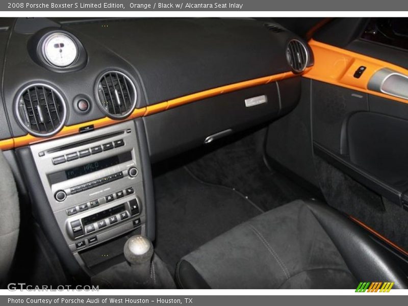 Orange / Black w/ Alcantara Seat Inlay 2008 Porsche Boxster S Limited Edition