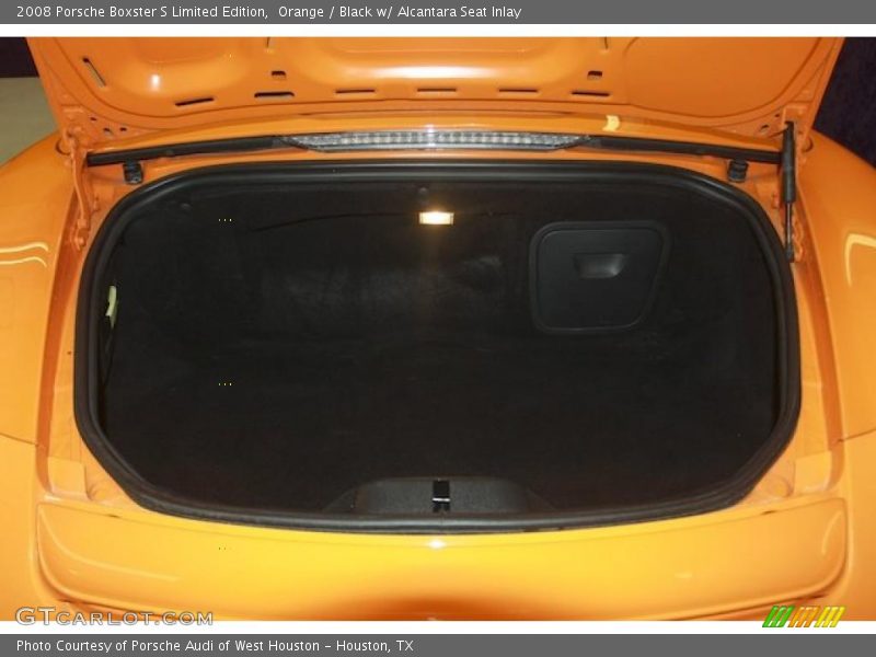 Orange / Black w/ Alcantara Seat Inlay 2008 Porsche Boxster S Limited Edition