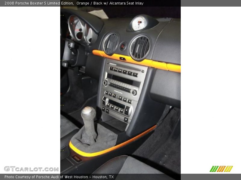 Orange / Black w/ Alcantara Seat Inlay 2008 Porsche Boxster S Limited Edition