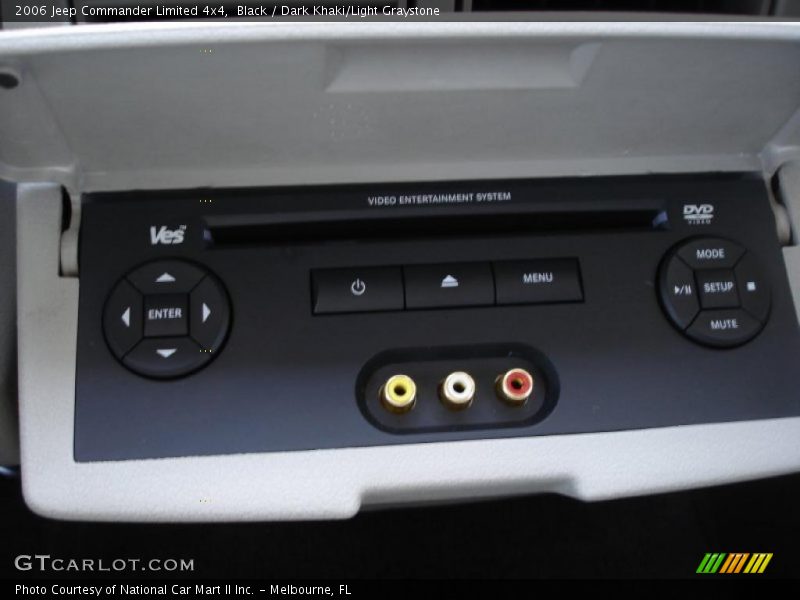 Black / Dark Khaki/Light Graystone 2006 Jeep Commander Limited 4x4