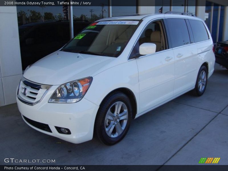 Taffeta White / Ivory 2008 Honda Odyssey Touring