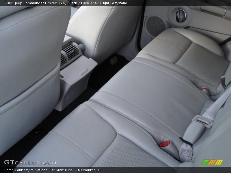 Black / Dark Khaki/Light Graystone 2006 Jeep Commander Limited 4x4