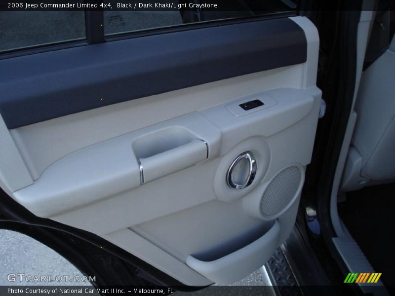 Black / Dark Khaki/Light Graystone 2006 Jeep Commander Limited 4x4