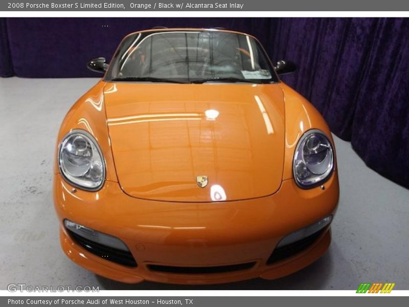 Orange / Black w/ Alcantara Seat Inlay 2008 Porsche Boxster S Limited Edition