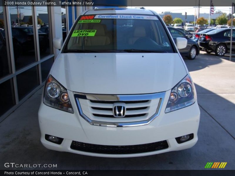 Taffeta White / Ivory 2008 Honda Odyssey Touring