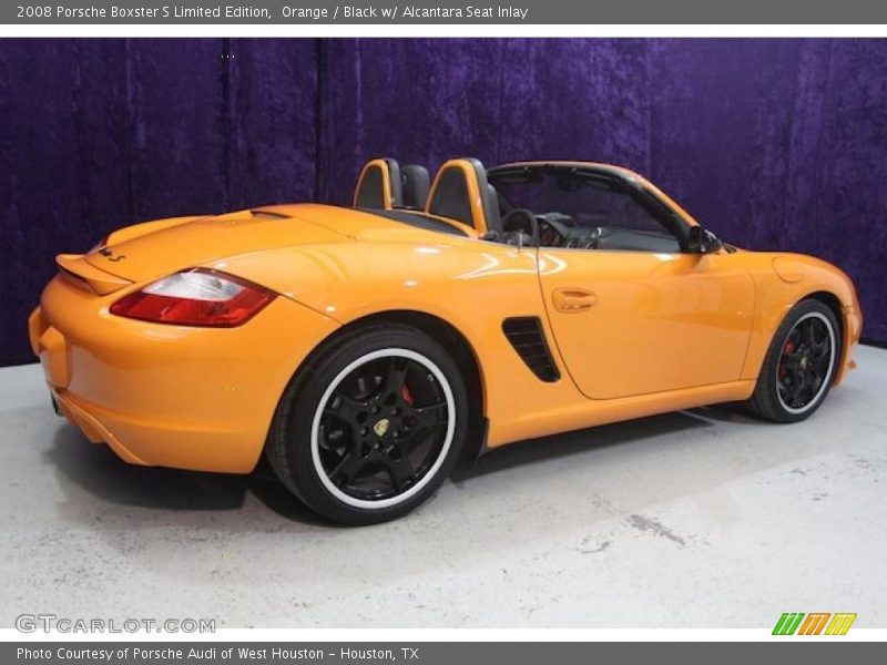 Orange / Black w/ Alcantara Seat Inlay 2008 Porsche Boxster S Limited Edition