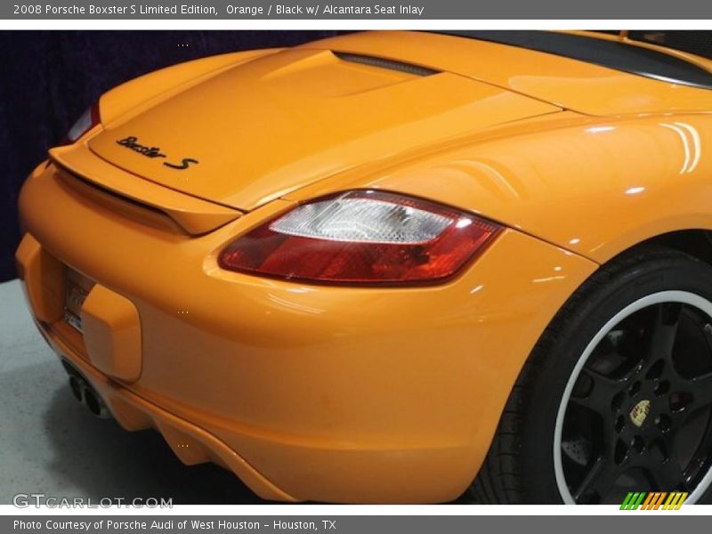 Orange / Black w/ Alcantara Seat Inlay 2008 Porsche Boxster S Limited Edition