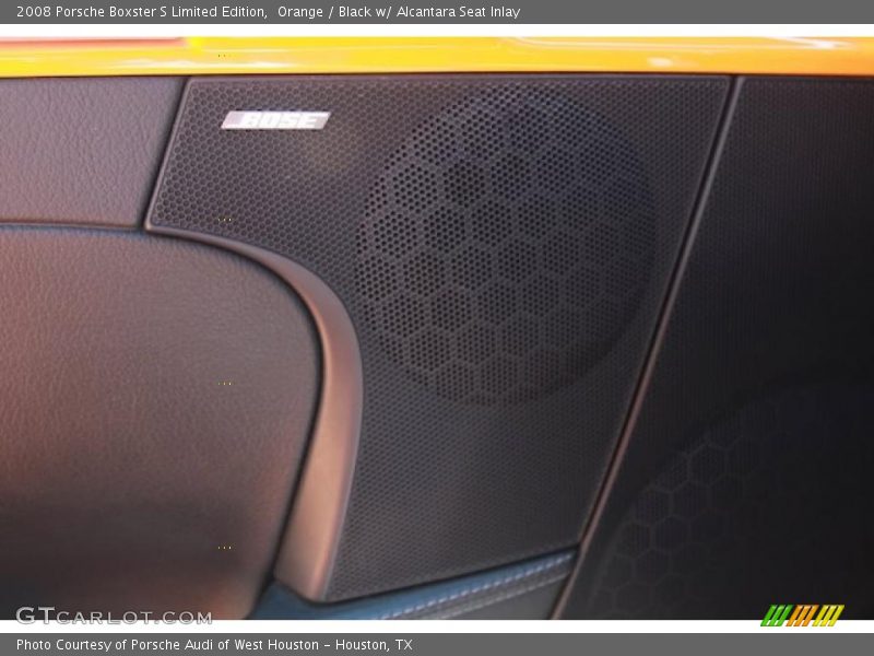 Orange / Black w/ Alcantara Seat Inlay 2008 Porsche Boxster S Limited Edition