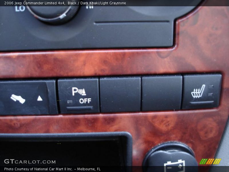Black / Dark Khaki/Light Graystone 2006 Jeep Commander Limited 4x4