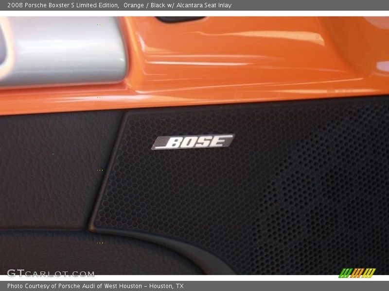 Orange / Black w/ Alcantara Seat Inlay 2008 Porsche Boxster S Limited Edition