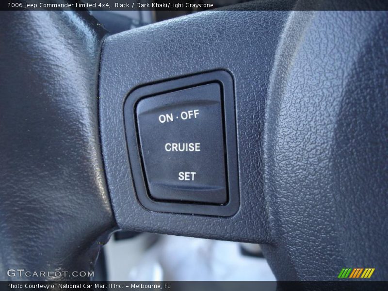 Black / Dark Khaki/Light Graystone 2006 Jeep Commander Limited 4x4