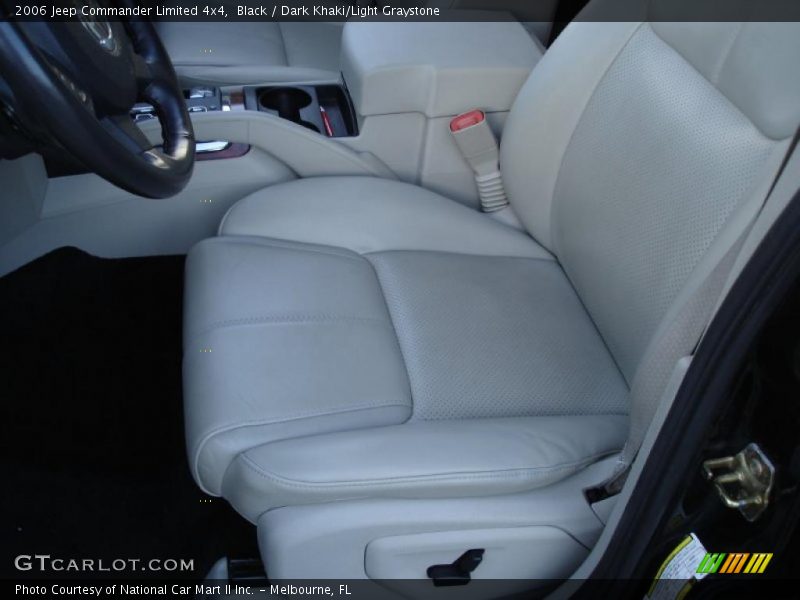 Black / Dark Khaki/Light Graystone 2006 Jeep Commander Limited 4x4