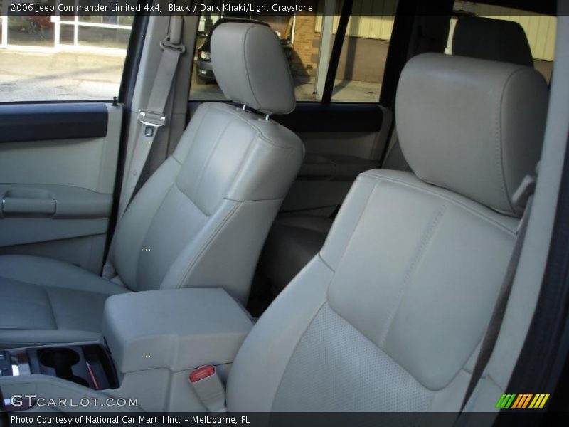Black / Dark Khaki/Light Graystone 2006 Jeep Commander Limited 4x4
