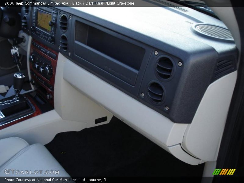 Black / Dark Khaki/Light Graystone 2006 Jeep Commander Limited 4x4