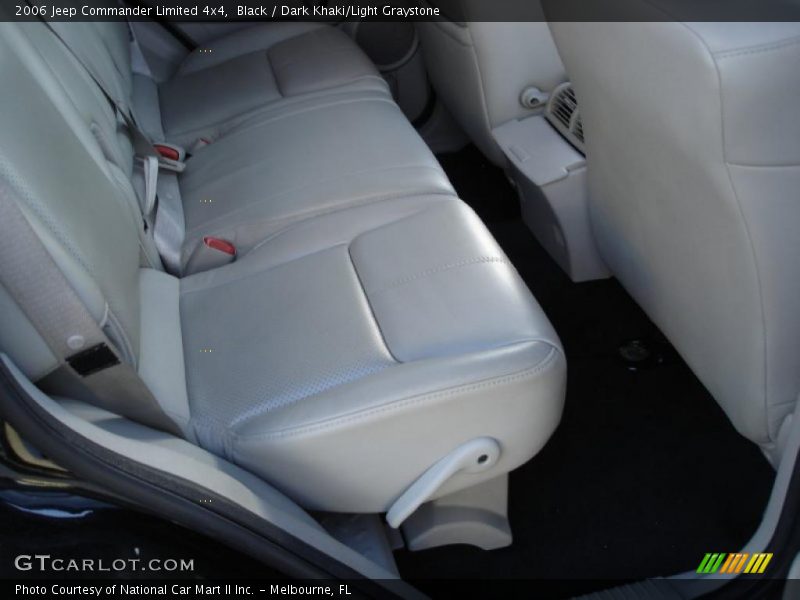 Black / Dark Khaki/Light Graystone 2006 Jeep Commander Limited 4x4