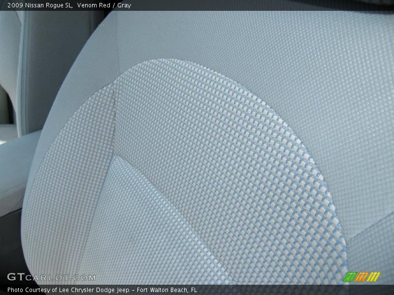 Venom Red / Gray 2009 Nissan Rogue SL