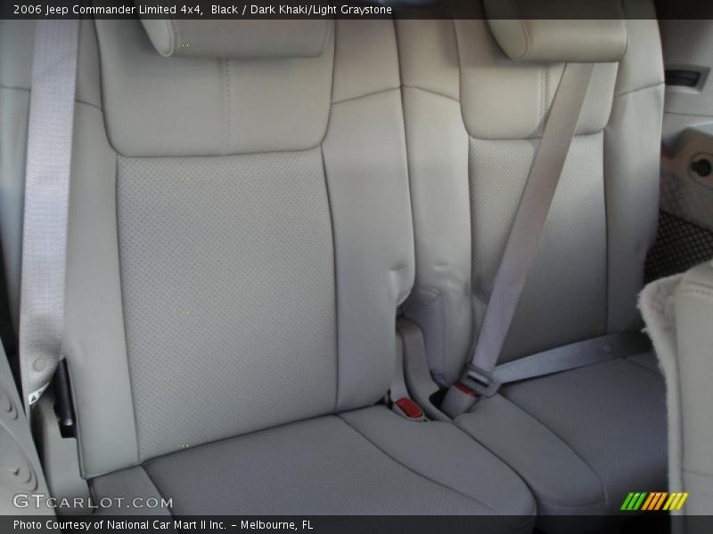 Black / Dark Khaki/Light Graystone 2006 Jeep Commander Limited 4x4