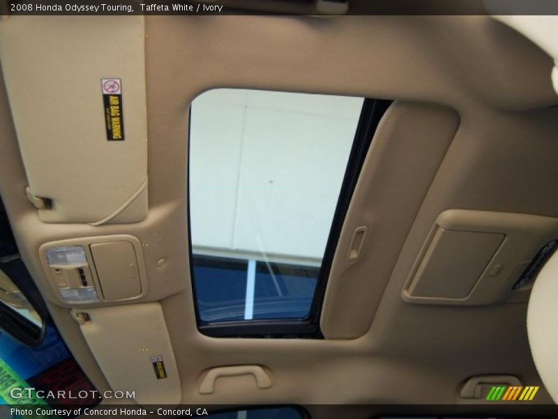 Taffeta White / Ivory 2008 Honda Odyssey Touring