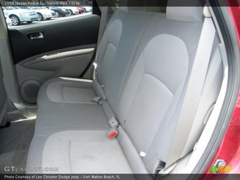 Venom Red / Gray 2009 Nissan Rogue SL