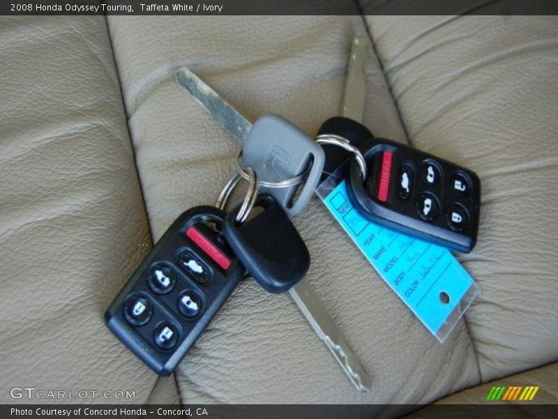 Taffeta White / Ivory 2008 Honda Odyssey Touring