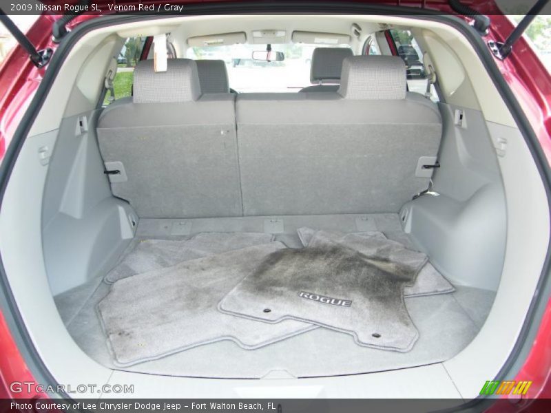 Venom Red / Gray 2009 Nissan Rogue SL
