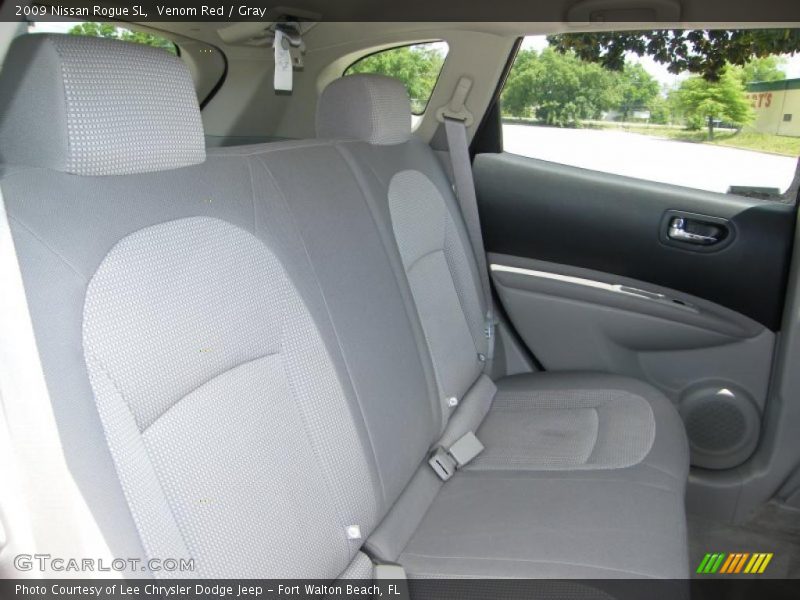 Venom Red / Gray 2009 Nissan Rogue SL