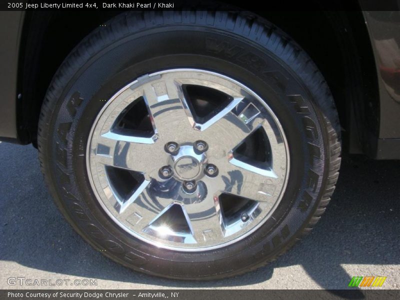 Dark Khaki Pearl / Khaki 2005 Jeep Liberty Limited 4x4