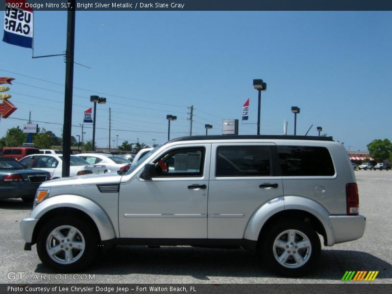 Bright Silver Metallic / Dark Slate Gray 2007 Dodge Nitro SLT