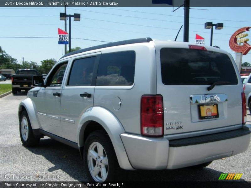 Bright Silver Metallic / Dark Slate Gray 2007 Dodge Nitro SLT