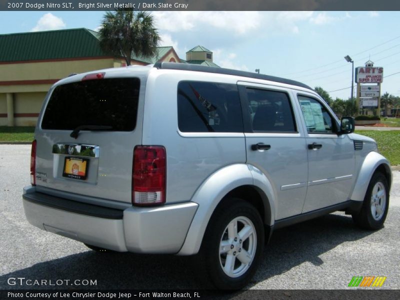 Bright Silver Metallic / Dark Slate Gray 2007 Dodge Nitro SLT
