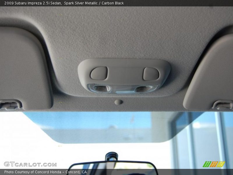 Spark Silver Metallic / Carbon Black 2009 Subaru Impreza 2.5i Sedan